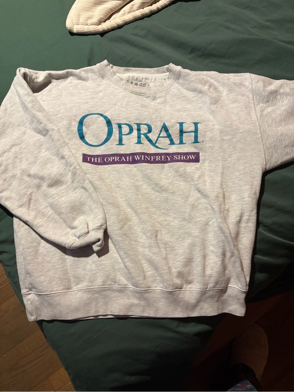 Vintage Oprah Winfrey Show Gray Crewneck Sweatshirt